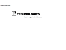 Tablet Screenshot of irmtechnologies.com